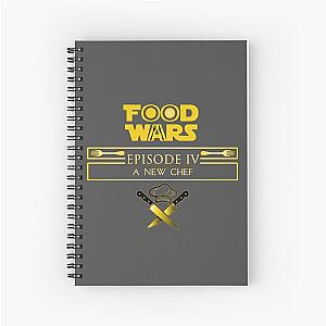 Food Wars Episode IV: A New Chef Spiral Notebook