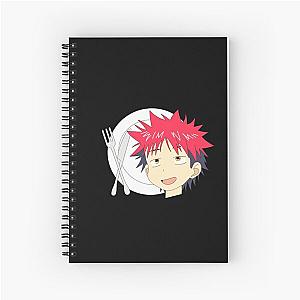 Yukihira Food Wars Plate Spiral Notebook