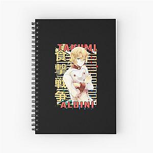 Takumi Aldini Food Wars Shokugeki no Soma  Spiral Notebook