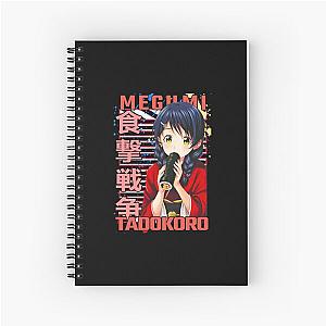 Megumi Tadokoro Food Wars Shokugeki no Soma  Spiral Notebook