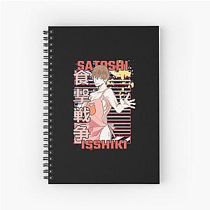 Satoshi Isshiki Food Wars Shokugeki no Soma Spiral Notebook