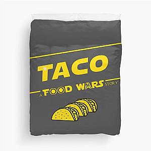 TACO: A Food Wars Story Duvet Cover