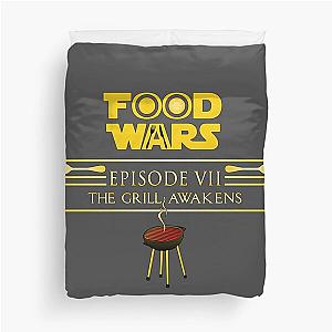 Food Wars Episode VII: The Grill Awakens Duvet Cover