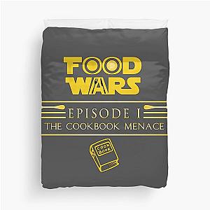 Food Wars Episode I: The Cookbook Menace Duvet Cover