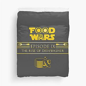 Food Wars Episode IX: The Rise of Dishwasher Duvet Cover