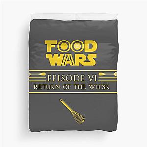 Food Wars Episode VI: Return of the Whisk Duvet Cover