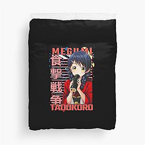 Megumi Tadokoro Food Wars Shokugeki no Soma  Duvet Cover