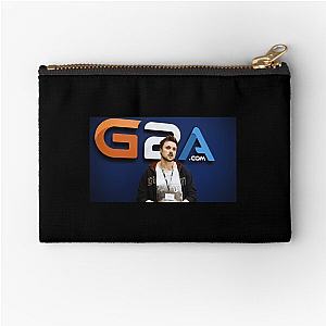 Forsen Never Give Up Never Surrender Forsen Zipper Pouches