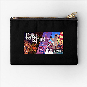 For The King 2 Collection for fans For The King 2 Zipper Pouches