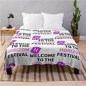 Welcome To The Horizon Festival - Forza Horizon  Throw Blanket