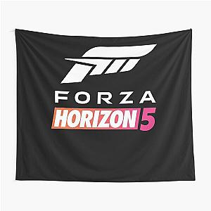 Forza Horizon 5 Logo White True 4k Tapestry