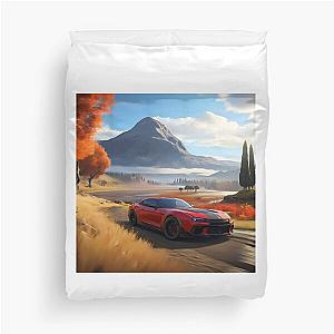 Velocity Vista: Forza Horizon Chronicles Duvet Cover