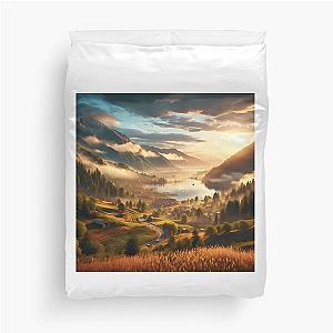 Scenic Velocity: Forza Horizon Bliss Duvet Cover