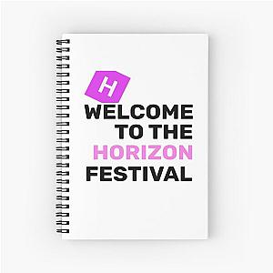 Welcome To The Horizon Festival - Forza Horizon 4 Spiral Notebook