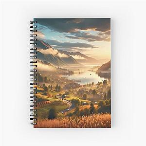 Scenic Velocity: Forza Horizon Bliss Spiral Notebook