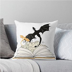 Fourth Dragon Throw Pillow