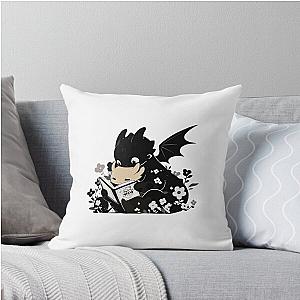 Fourth Wing Dragon Fantasy Pillow