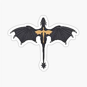 Fourth Wing - Tairn and Andarna Sticker
