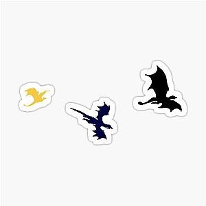 fourth wing tairn, Sgaeyl and andarnda Sticker