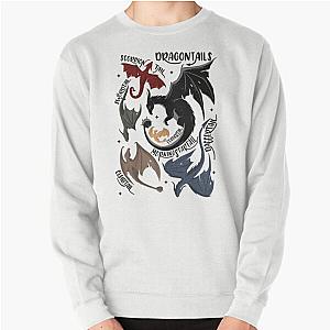 DRAGONTAILS Fourth Wing Officially licensed Pullover Sweatshirt by Rebecca Yarros