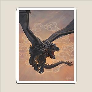 Fourth Wing Violet and Tairn Magnet