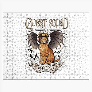 Broccoli Quest Onyx Storm Fourth Wing Book Lover Gifts Jigsaw Puzzle