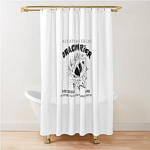 Fourth Black Shower Curtain