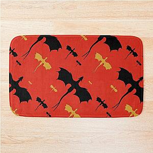 Fourth Red Dragon Bath Mat