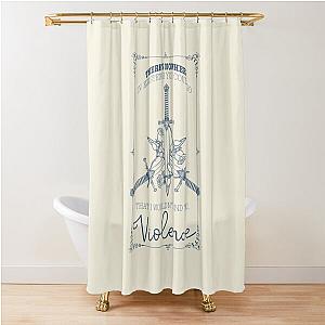 Fourth Wing Romantasy Fantasy YA Dark Academia books Shower Curtain