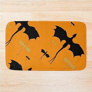 Fourth Orange Dragon Bath Mat