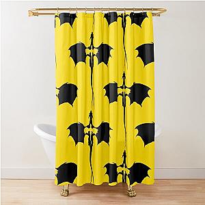 Fourth Yellow Dragon Shower Curtain