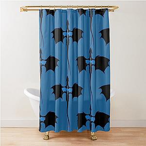 Fourth Blue Dragon Shower Curtain