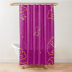 Fourth Maroon Shower Curtain