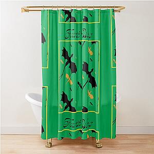 Fourth Green Dragon Shower Curtain
