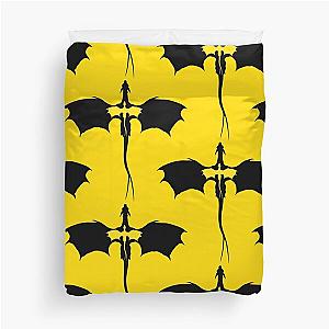 Fourth Yellow Wing Dragon Duvet Cover