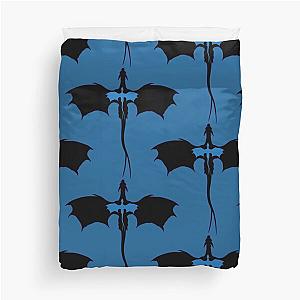 Fourth Blue Dragon Duvet Cover