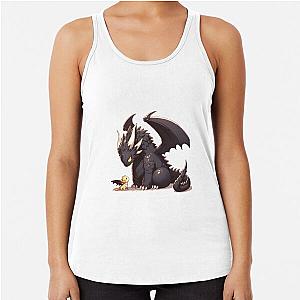 Fourth Wing Dragons Tairn Andarna Book Lovers Racerback Tank Top