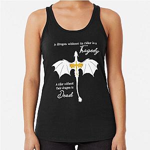 The Dragon Riders Codex - Fourth Wing, Tairn Andarna, Racerback Tank Top
