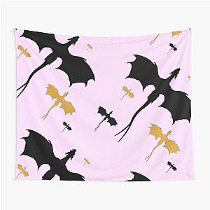 Fourth Pink Dragon Tapestry