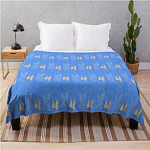 Fourth Blue Throw Blanket