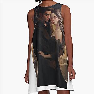 Violet and Xaden Christmas A-Line Dress