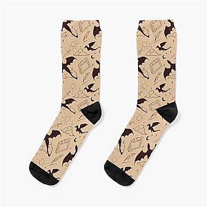 Fourth Wing Tairn Dragon Socks