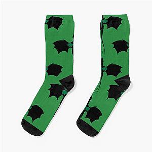 Fourth Green Dragon Socks