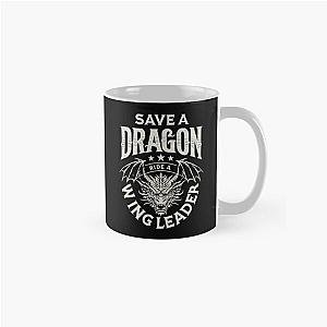 Save A Dragon Ride A Wing 
Leader Xaden Fourth Wing Onyx Storm Iron Flame Classic Mug