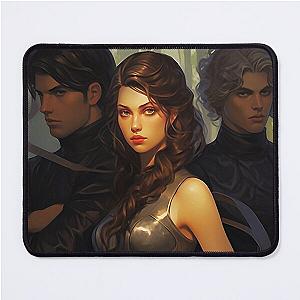 Xaden, Violet and Dain Fourth Wing by Rebecca Yarro Mouse Pad