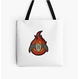 Fourth Logo All Over Print Tote Bag