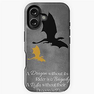 Fourth Wing Dragons iPhone Tough Case
