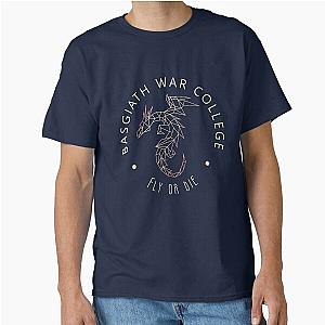Fourth Wing Basgith War College Geometric Dragon Classic T-Shirt