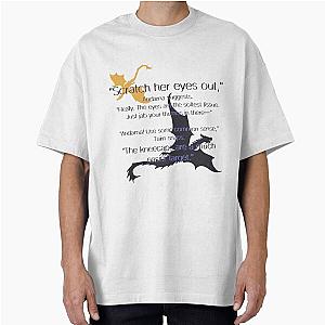 Fourth Iron Flame Andarna Tairn Quote Oversized T-Shirt