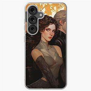 Violet, Xaden and Dain Fourth Wing book Samsung Galaxy Case